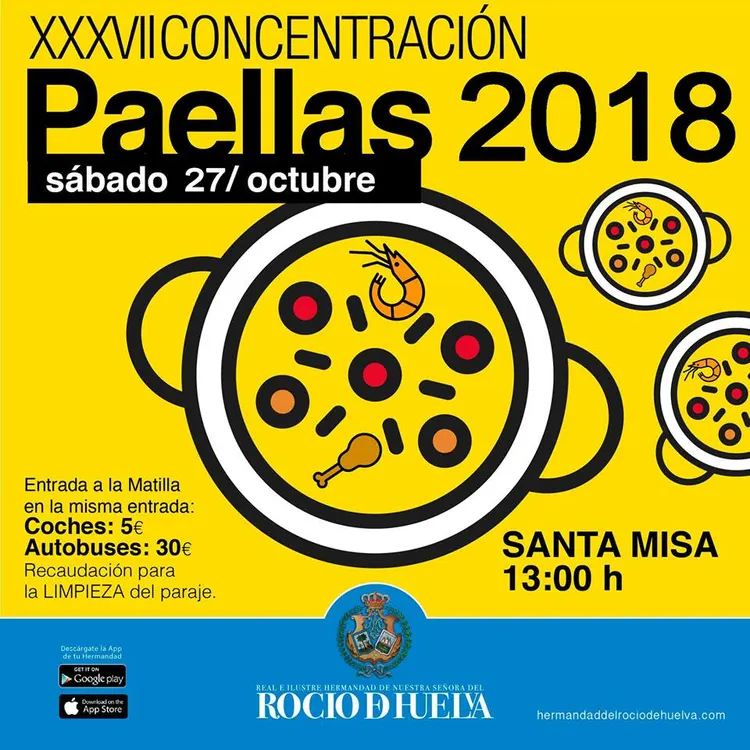 Huelva concentracion de paellas 2018