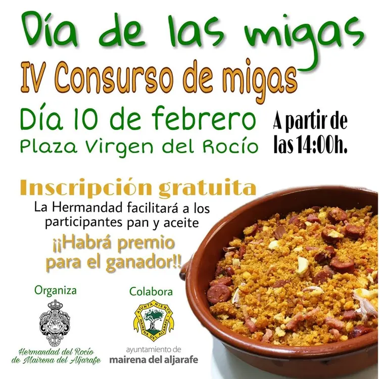 Mairena del Aljarafe concurso migas 2019