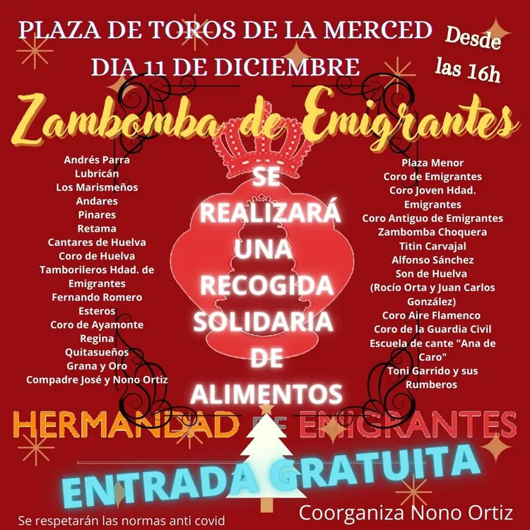 zambomba emigrantes rocio 2021