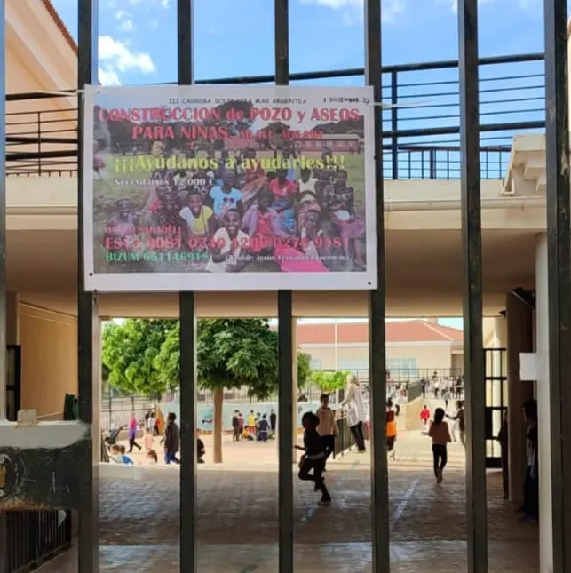 Ceip argentea de Torremolinos ofrenda foro rocio 2022
