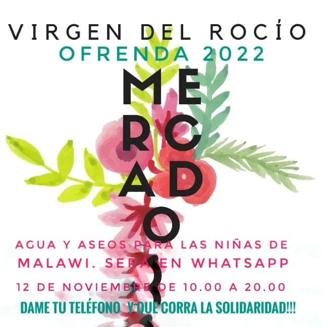 Mercadillo virtual ofrenda rocio 2022