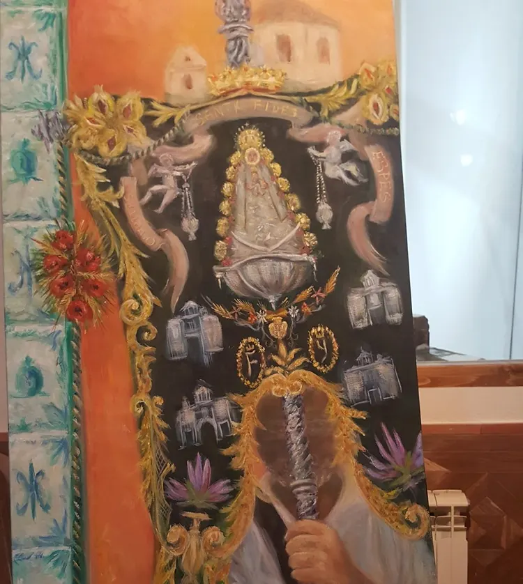 santa fe cartel rocio obra de Carlos Marcos. 2019