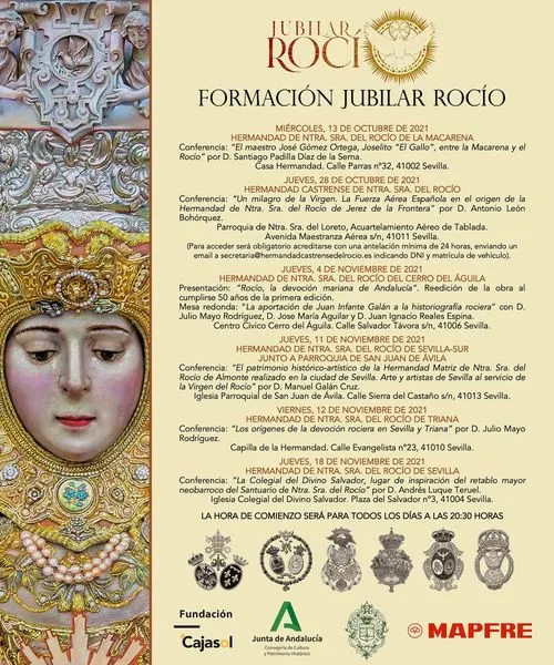 jubilar rocio - formacion