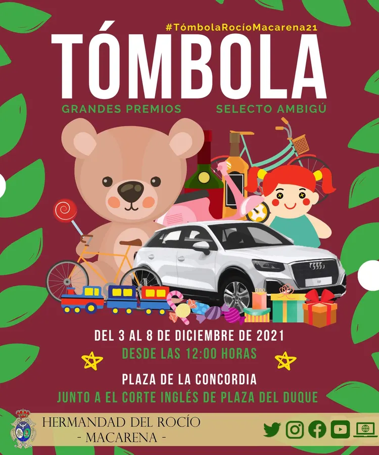 tombola rocio macarena 2021