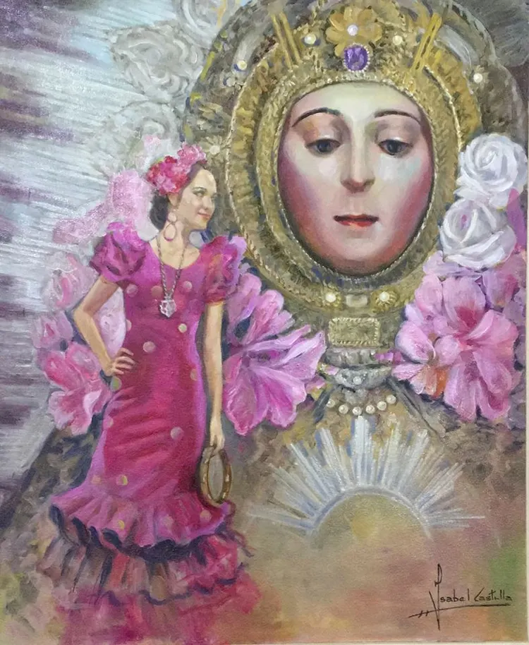 Espartinas cartel rocio 2018