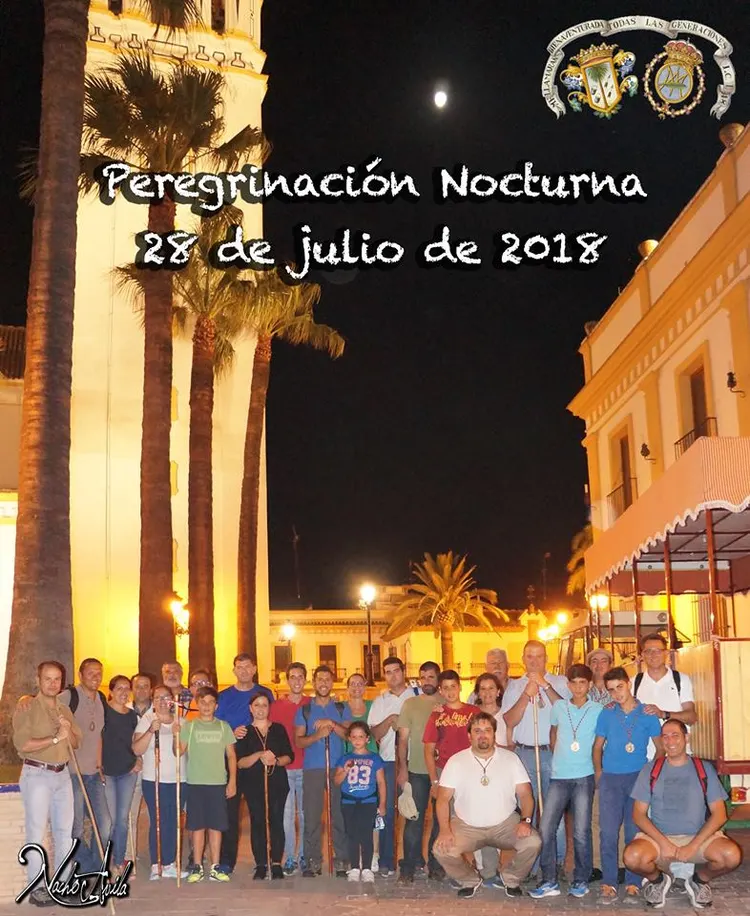 La Palma peregrinacion nocturna