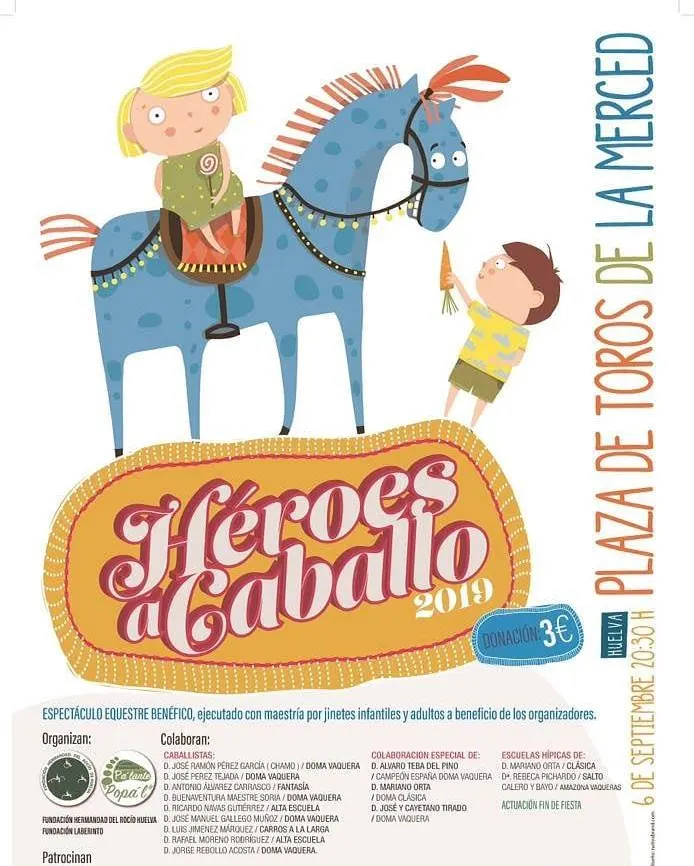 Hermandad de Huelva heroes a caballo 2019