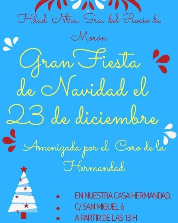 Moron fiesta de navidad 2018