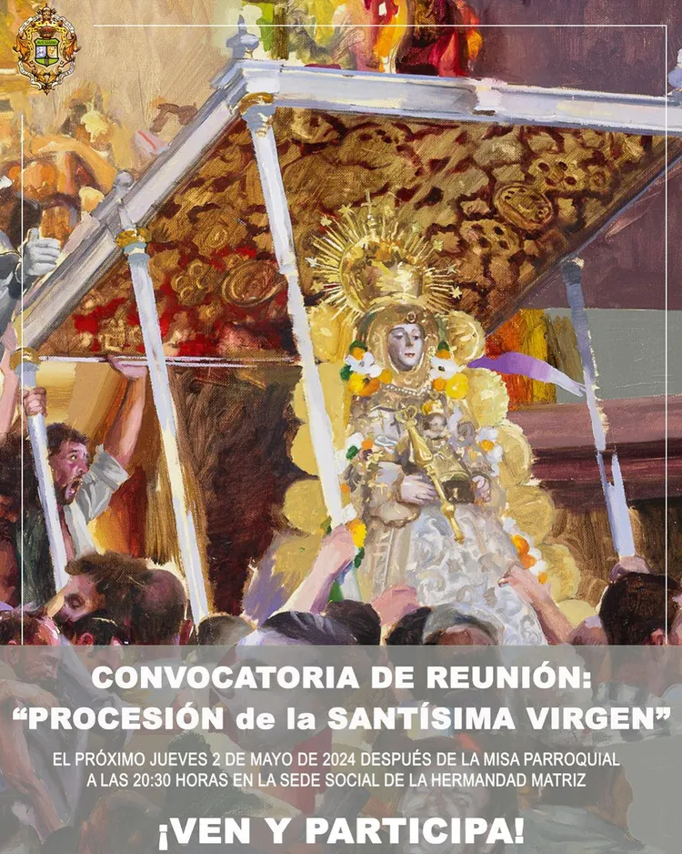 REUNION DE LA PROCESIÓN DE LA VIRGEN 2024-1