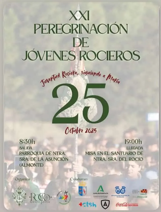 XXI peregrinacion jovenes rocieros 2025