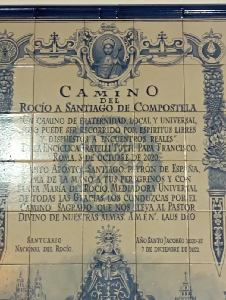 Camino del Rocio a Santiago de Compostela-2