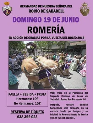 Sabadell romeria