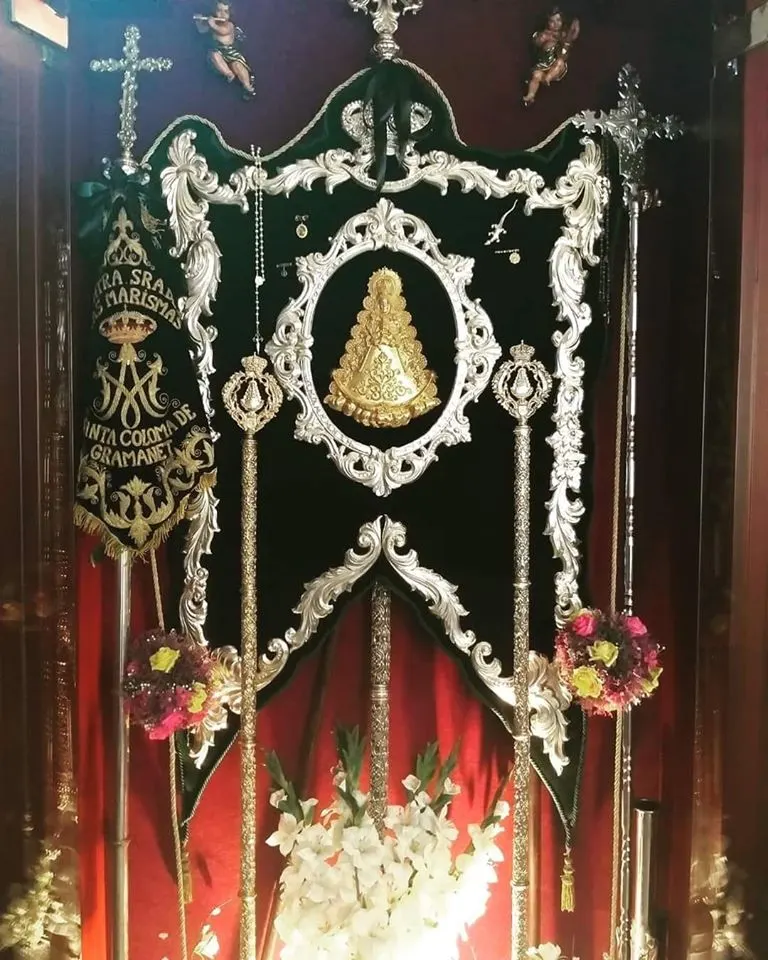 Santa coloma altar rocio 2020