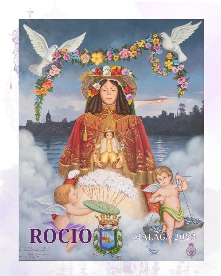 cartel rocio 2023-Malaga