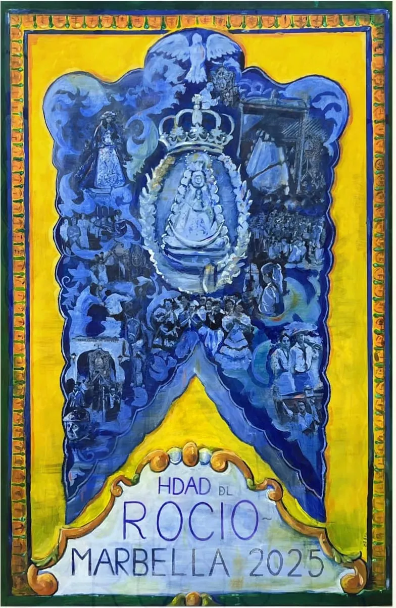 cartel rocio Marbella 2025