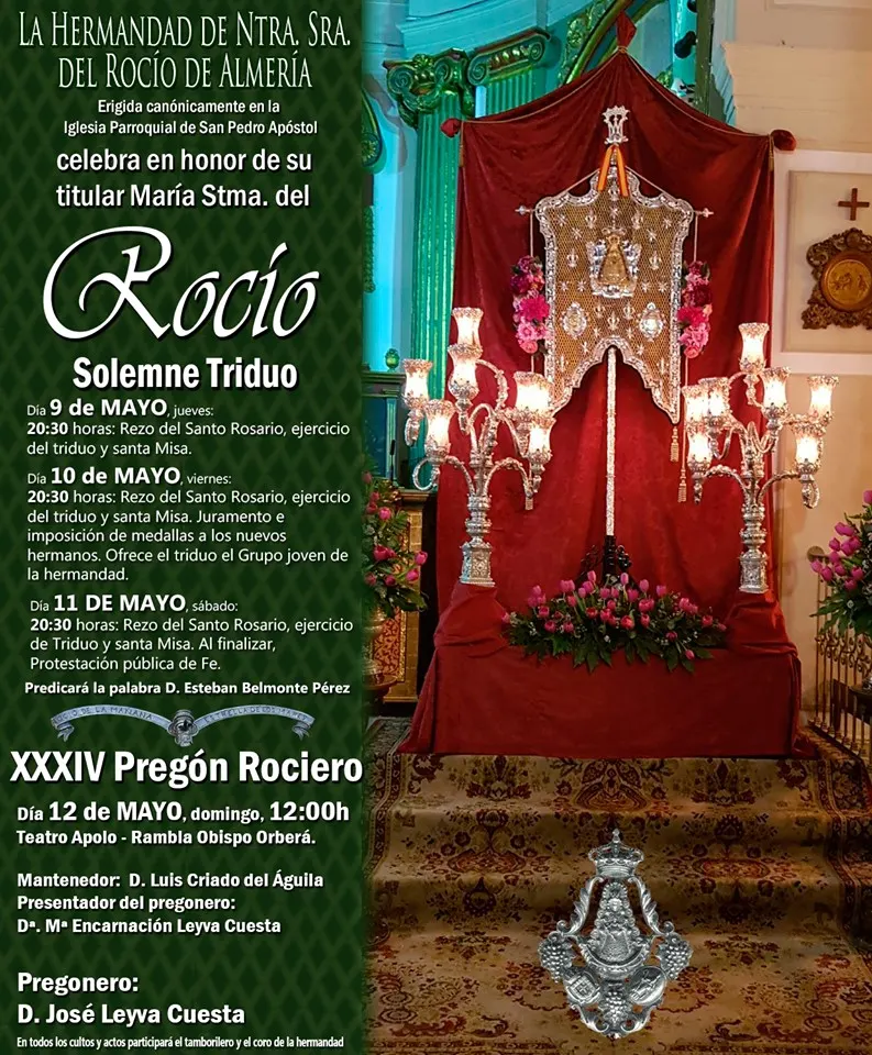 Almeria cartel rocio 2019