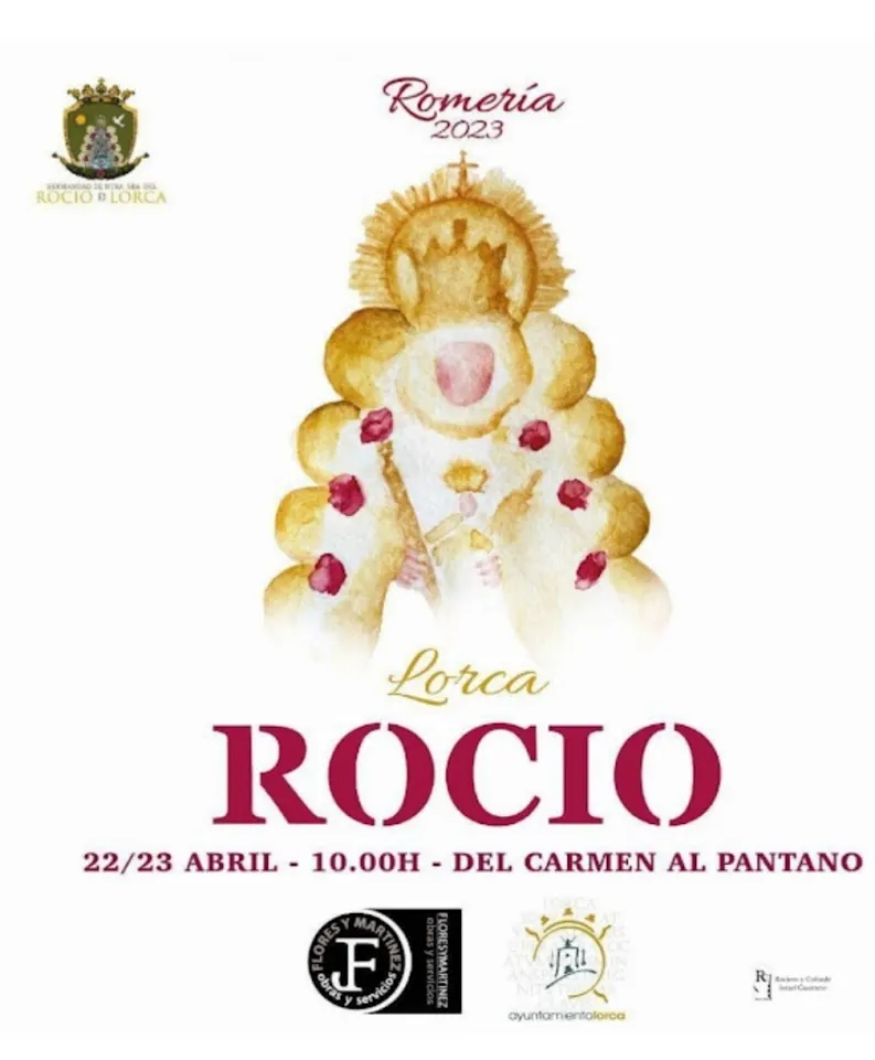 Cartel Rocío 2023 Lorca