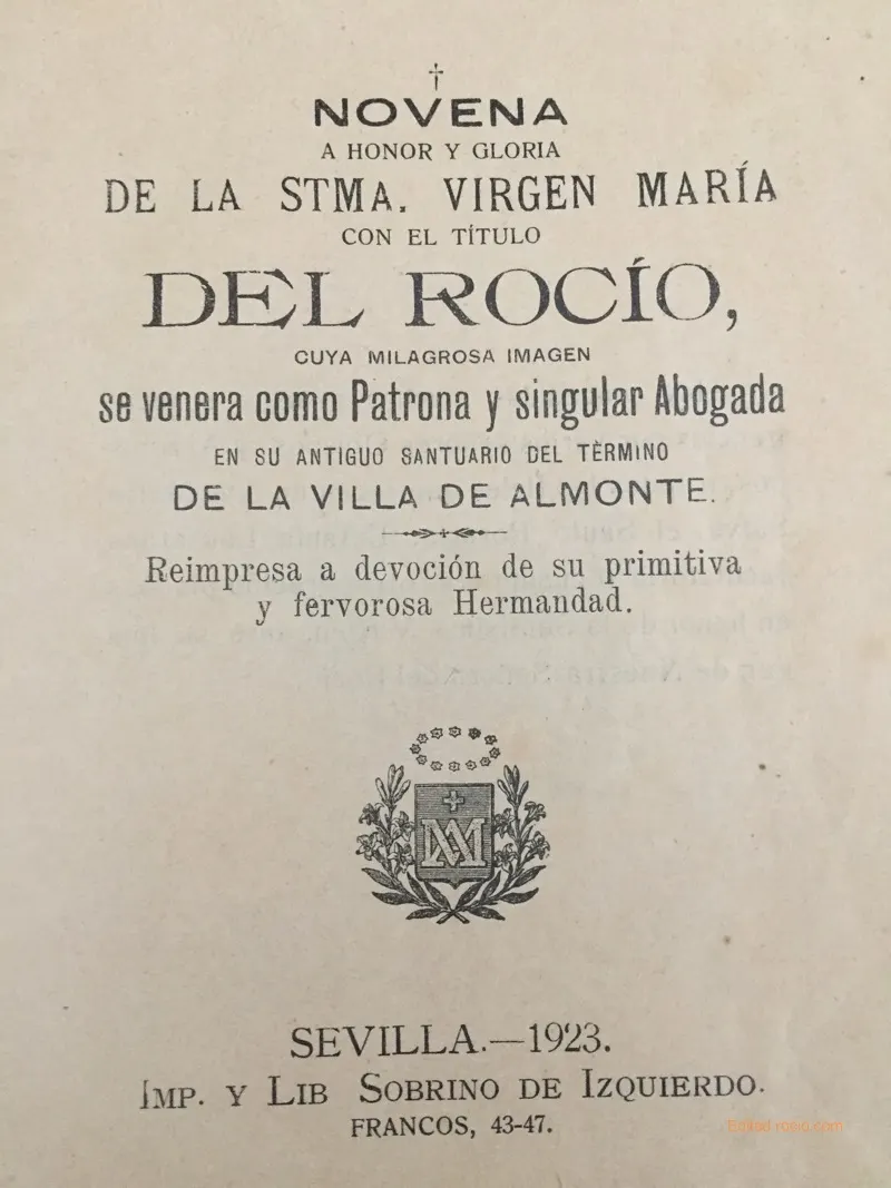Novena a la virgen del rocio en 1923 - IMG_7075