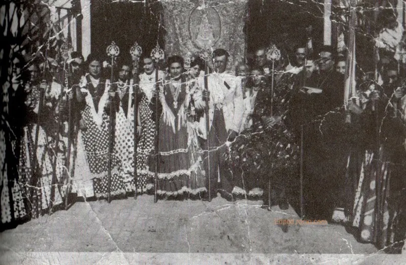 Hermanos Mayores de Almonte-Rocio-1952 Manuel Aragon