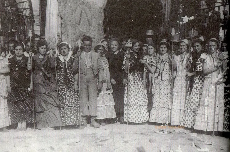 Hermanos Mayores de Almonte-Rocio-1935 Antonio Diaz Villa