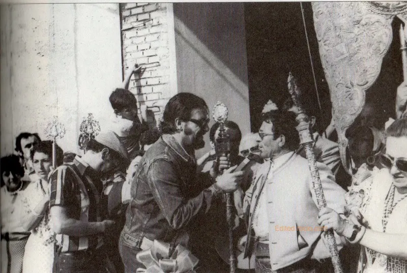 Hermanos Mayores de Almonte-Rocio-1980 Antonio Carrera