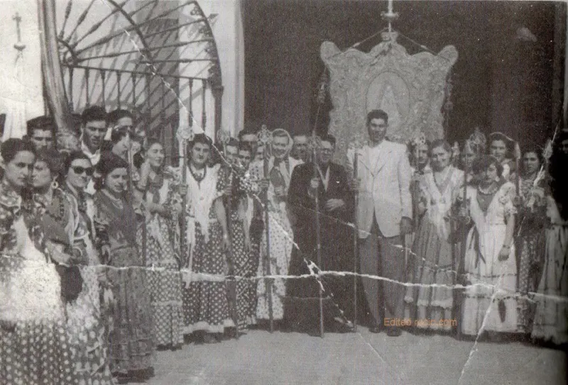 Hermanos Mayores de Almonte-Rocio-1951 Jose Maria Aragon