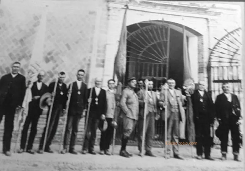 Hermanos Mayores de Almonte-Rocio-1924 Junta en comision