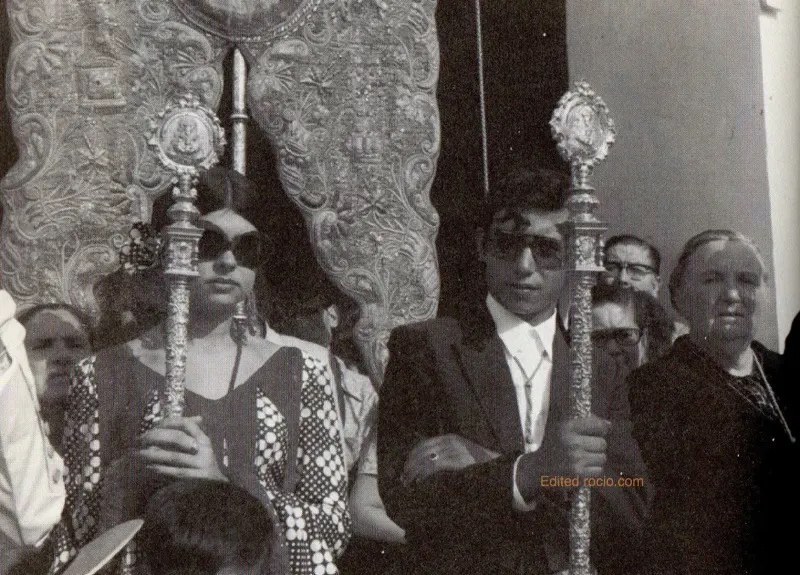 Hermanos Mayores de Almonte-Rocio-1972 Jose Maria Nunez Vazquez