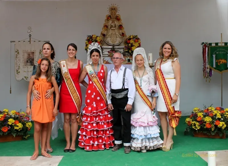5414-benicarl-Falleras, Reinas, Presidente y la Reina de Fiestas