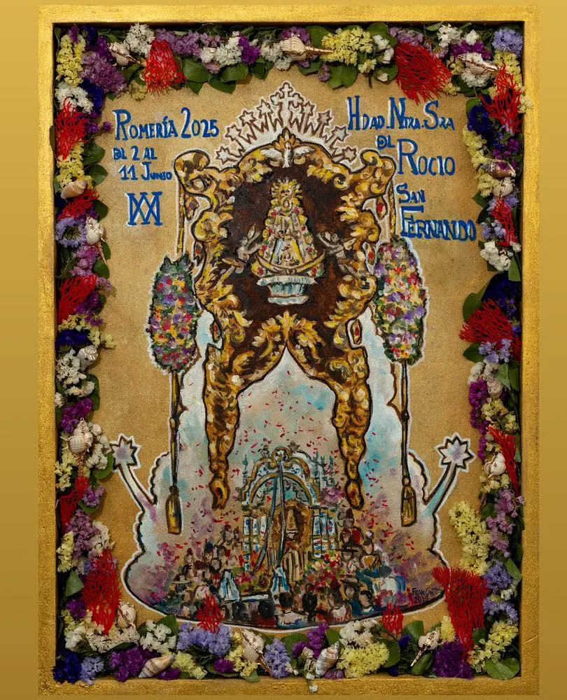 Cartel rocio San Fernado 2025