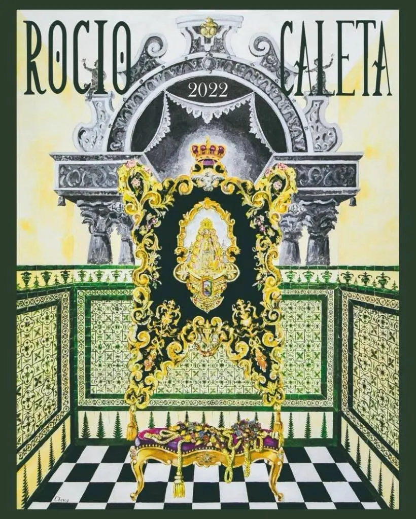 Cartel rocio 2022 La Caleta