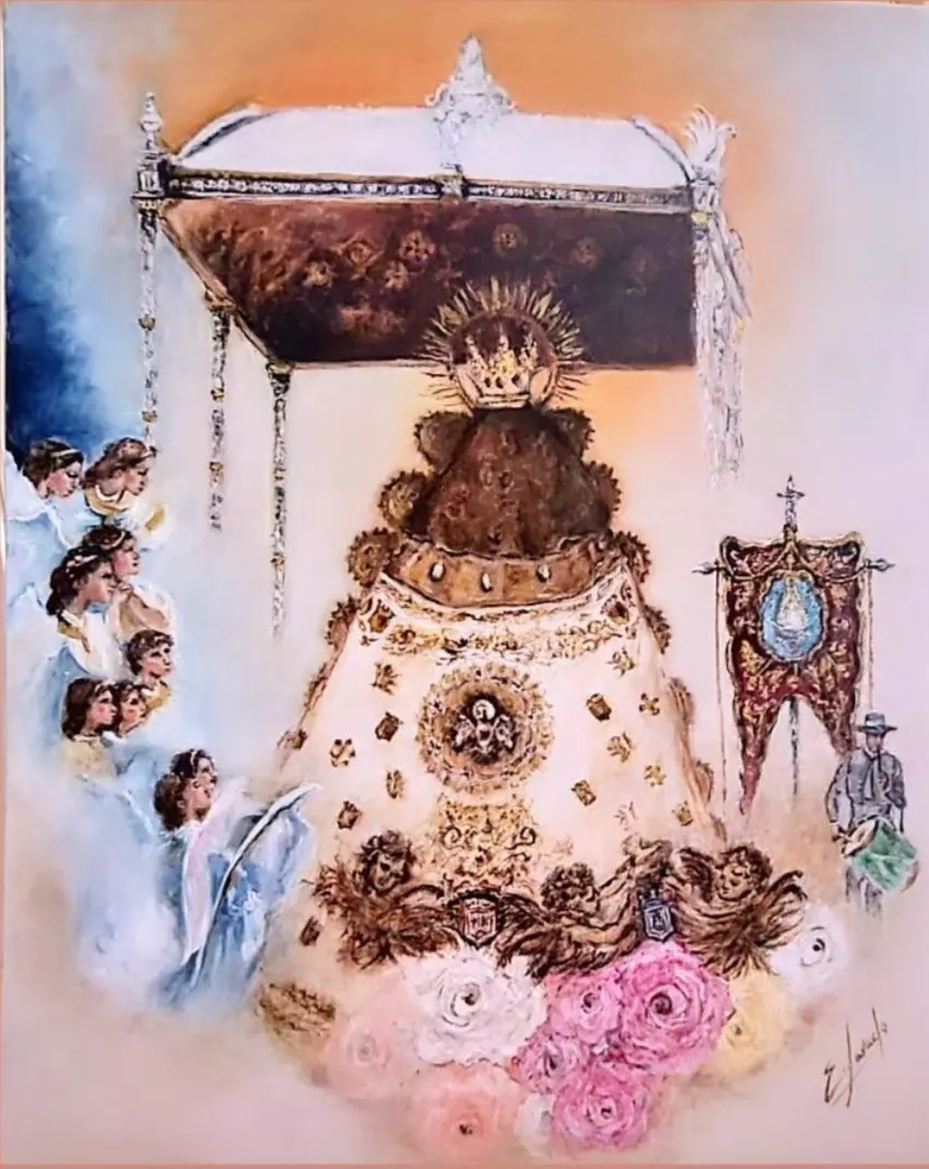 Cartel rocio Los Palacios Villafranca 2024