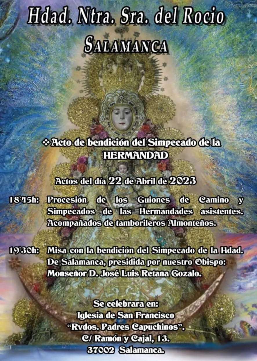 Hermandad de Salamanca - Bendición de su nuevo Simpecado-5