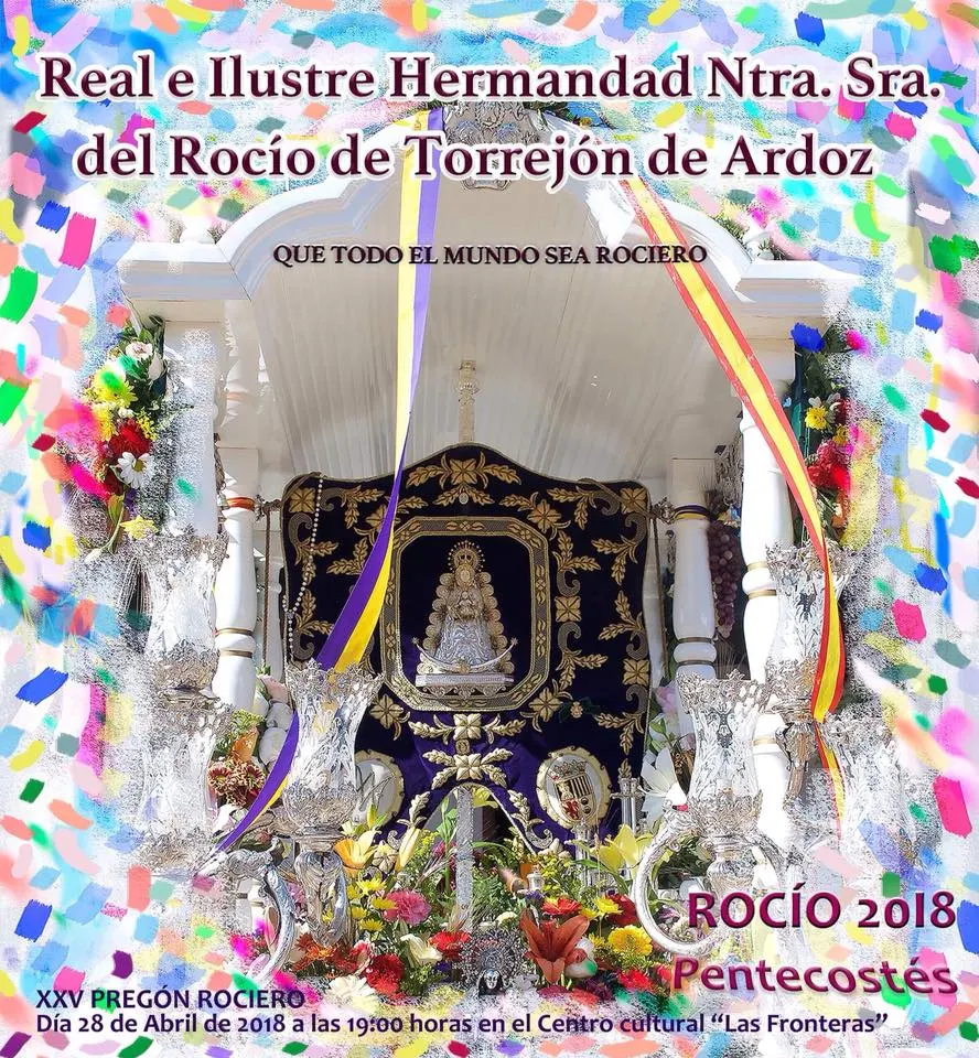 Torrejon de Ardoz cartel rocio 2018