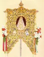 Simpecado de la Hermandad de Cádiz