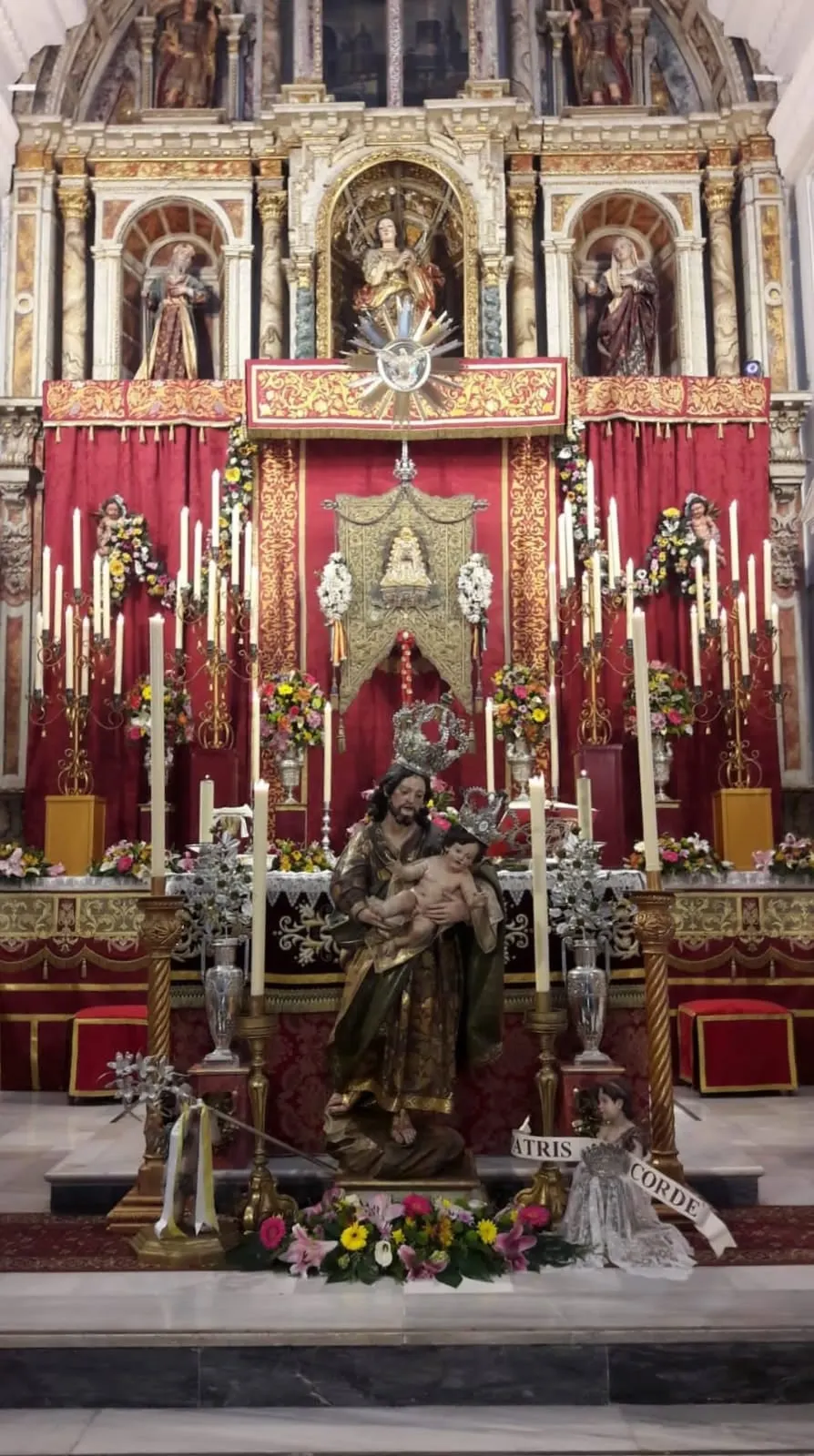 Rocio altar cultos Cadiz 2021