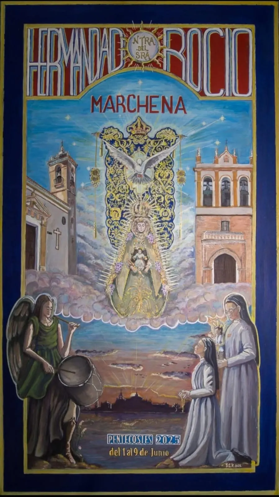 Cartel rocio 2025 Marchena