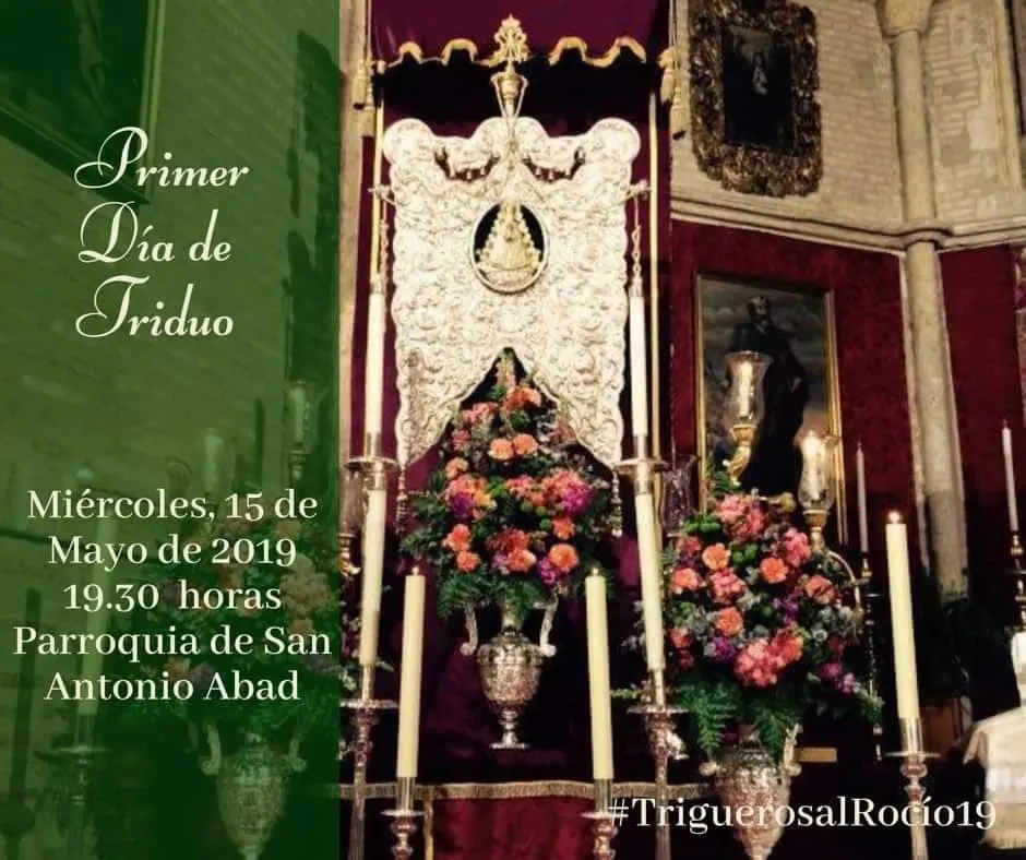 Altar Rocio de Trigueros 2019
