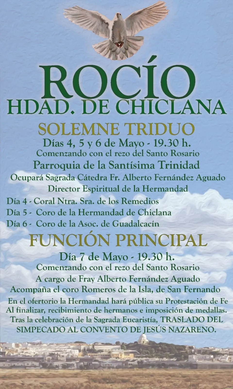 cultos rocio 2022-Chiclana