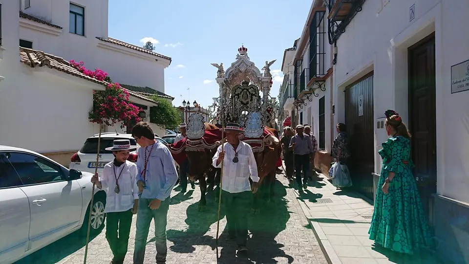 Momentos del Camino al Rocio 2019- Sanlucar la mayor