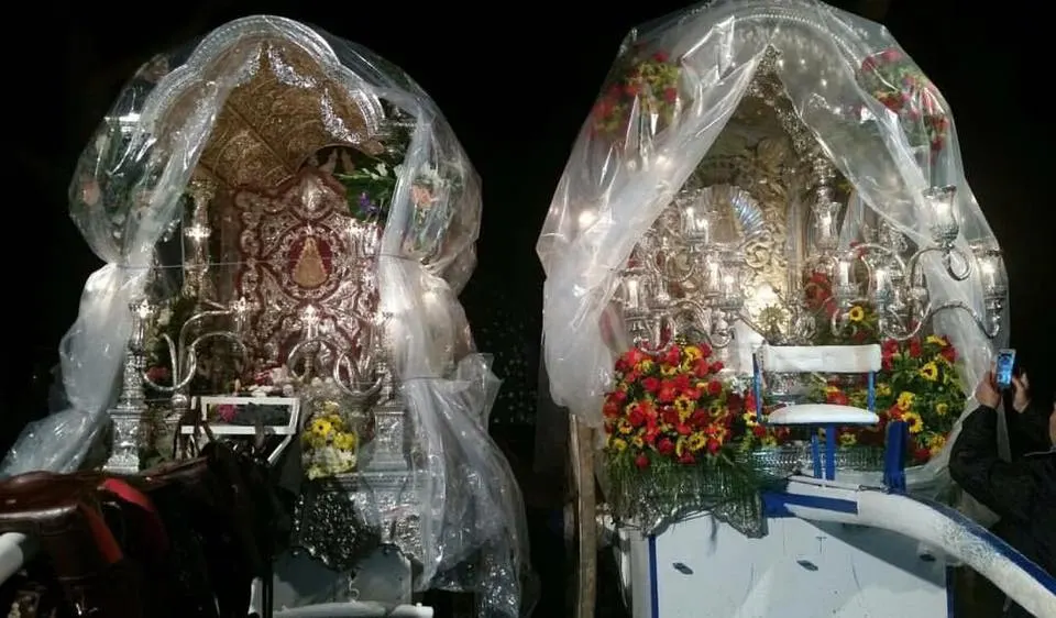 Gibraleon y Emigrantes al rocio 2016