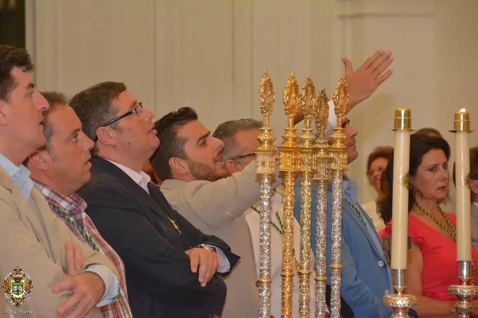 2015-Primer día de Triduo Preparatorio del Rocío Chico-14