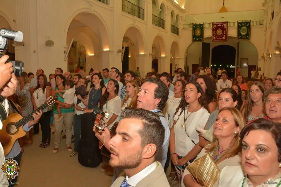2015-Primer día de Triduo Preparatorio del Rocío Chico-15