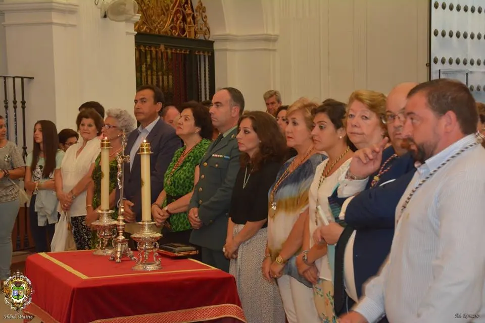 2015-Primer día de Triduo Preparatorio del Rocío Chico-3
