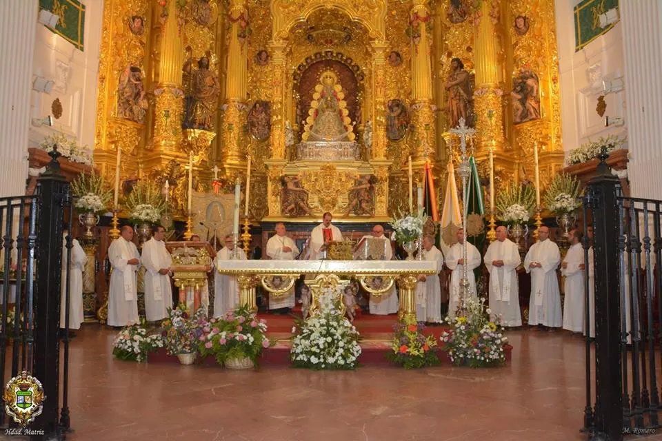 2015-Segundo día de Triduo Preparatorio del Rocío Chico-6