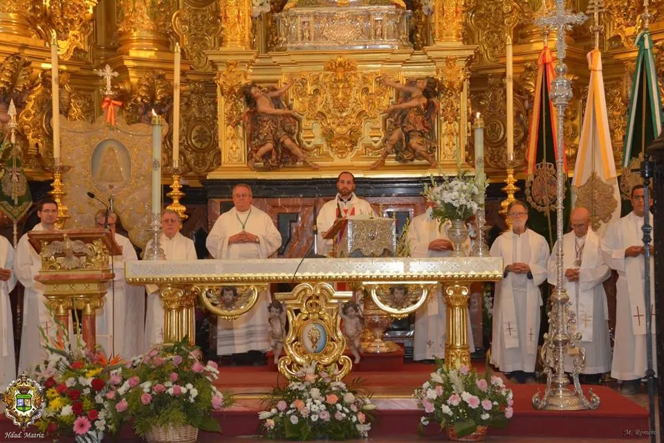 2015 tercer Triduo Preparatorio Rocio Chico - 7