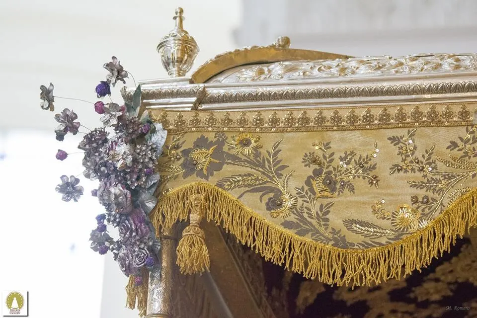 Centenario coronacion rocio la virgen luce nueva manto septiembre 2018-34