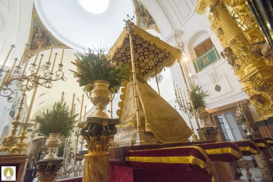 Centenario coronacion rocio la virgen luce nueva manto septiembre 2018-9