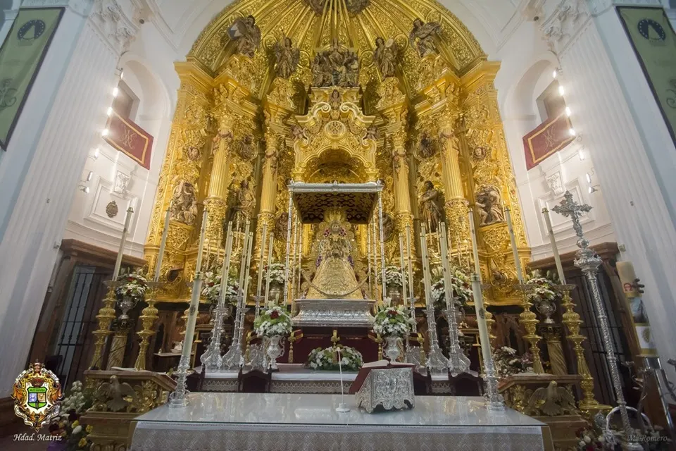 Virgen rocio preparada para romeria 2019-1