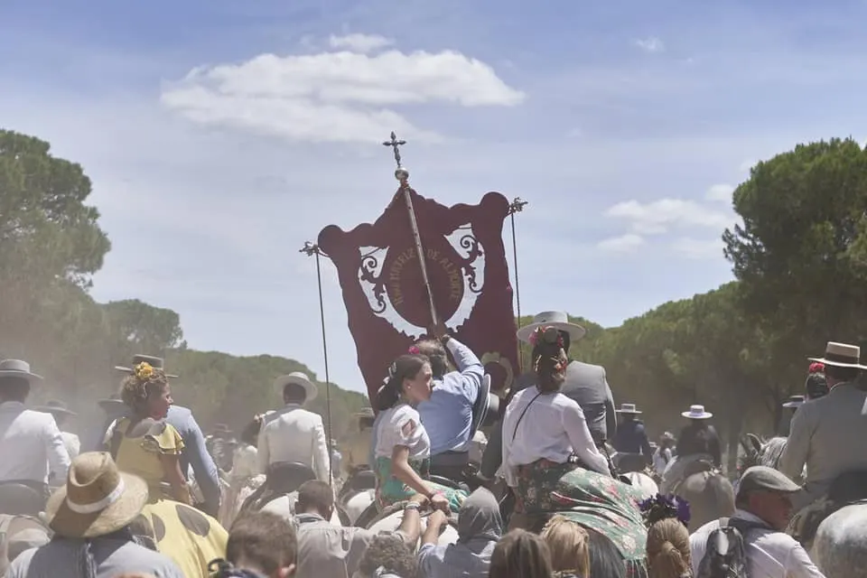 Momentos del Camino al Rocio 2019-Almonte-2